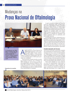 Comissão de Ensino - Conselho Brasileiro de Oftalmologia