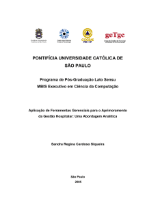 1. Introdução - MBIS PUC-SP Seu MBA em gestão Estratégica de TI