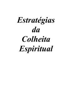 Estratégias Da Colheita Espiritual