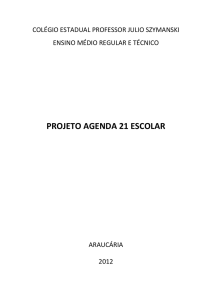 projeto agenda 21 escolar - cartaoWEB.com === tenha já seu cartao