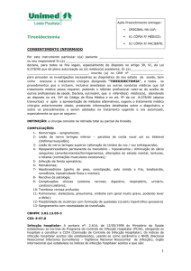 Tireoidectomia - PDF - UNIMED Leste Paulista