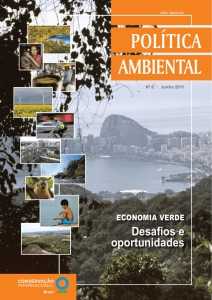 política ambiental - Instituto de Economia