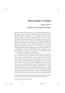 Pierre Bourdieu e a história