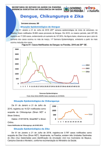 Dengue, Chikungunya e Zika