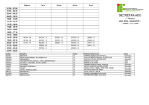 secretariado - (IF Sudeste MG-JF).