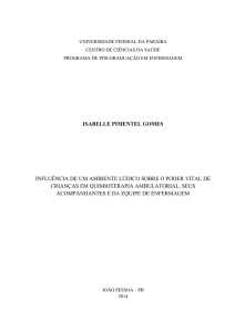 isabelle pimentel gomes influência de um ambiente - TEDE