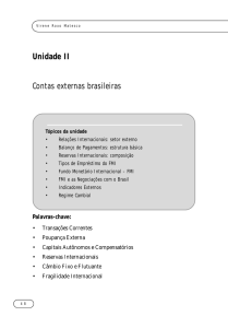 Unidade II Contas externas brasileiras - Indymedia