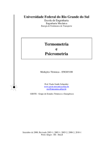 Termometria e Psicrometria - geste