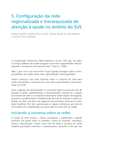 5. Configuração da rede regionalizada e