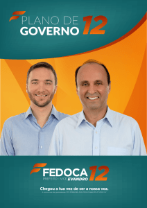 PLANO DE GOVERNOq - Prefeito Fedoca