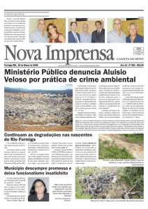 Edição 580 - Jornal Nova Imprensa