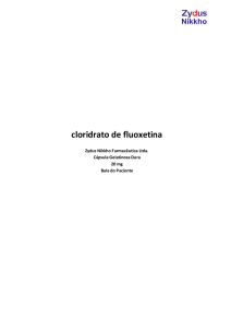 cloridrato de fluoxetina