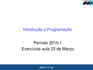 Exercicios aula 23/03