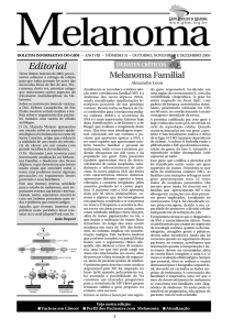 Editorial - Grupo Brasileiro de Melanoma