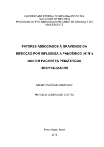 fatores associados à gravidade da infecção por influenza