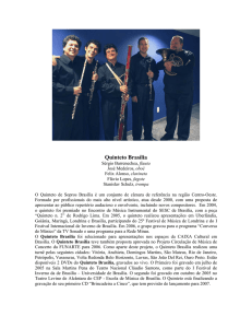Press Release - Quinteto Brasília