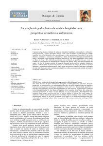 As relações de poder dentro da unidade hospitalar