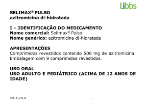 SELIMAX® PULSO azitromicina di-hidratada I