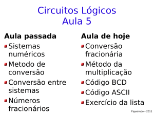 Circuitos Lógicos Aula 5