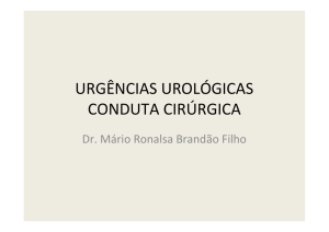 urgências urológicas conduta cirúrgica
