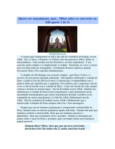 Quero ser muçulmano, mas... Mitos sobre se converter