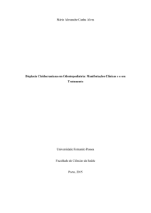 Mário Alexandre Cunha Alves Displasia Cleidocraniana em