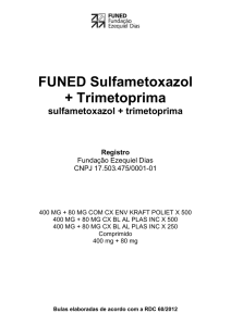 FUNED Sulfametoxazol + Trimetoprima
