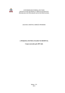 PINHEIRO, Amanda Cristina Serrão. A Pesquisa em - PPGP