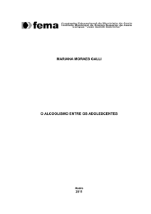 mariana moraes galli o alcoolismo entre os adolescentes