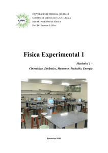 Física Experimental 1 - Universidade Federal do Piauí