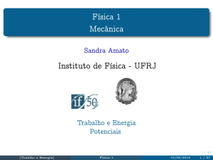 Física 1 Mecânica Instituto de Física