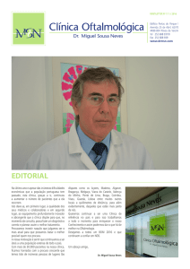 EDITORIAL - Clínica Oftalmológica Dr. Miguel Sousa Neves