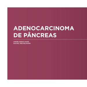 AdenocArcinomA de PâncreAs