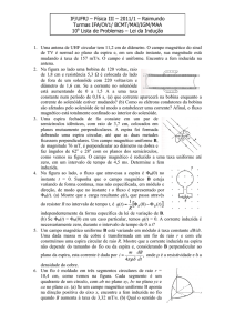 Lei da Indução - Instituto de Física / UFRJ