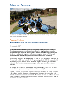 América Latina e Caribe: A retomada após a recessão, 19 de