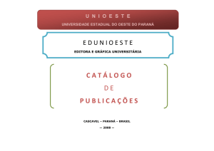 Catálogo de Livros