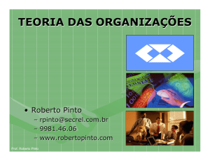 Teoria das Organizações