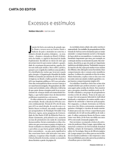 Excessos e estímulos - Revista Pesquisa Fapesp