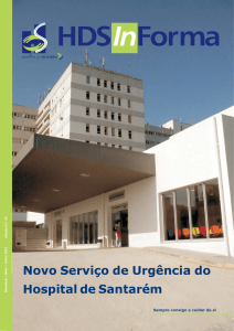 Novo Serviço de Urgência do Hospital de Santarém