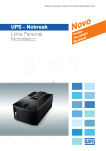 UPS - Nobreak Linha Personal Monofásico