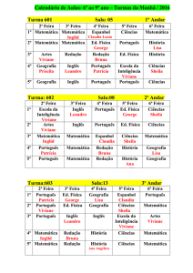 Horario de Aula