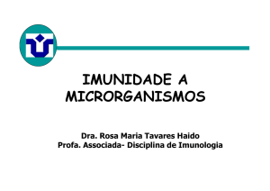 IMUNIDADE A MICRORGANISMOS