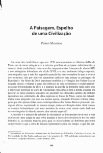 A Paisagem, Espelho de uma Civilização