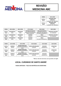 REVISÃO MEDICINA ABC