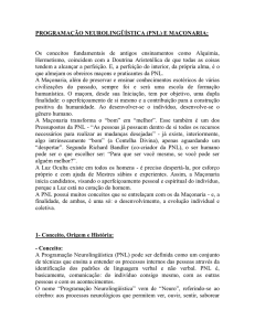 PROGRAMA&Ccedil;&Atilde;O NEUROLING&Uuml;&Iacute;STICA (PNL) E