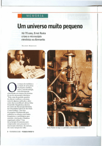 Um universo muito pequeno