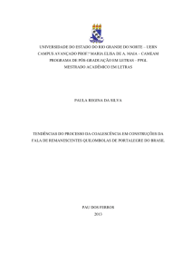 uern campus avançado prof.ª maria elisa de a. maia – cameam