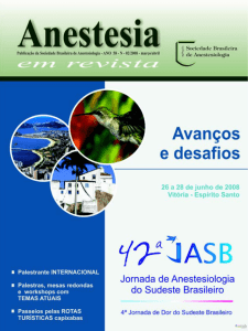 Anestesia em Revista março