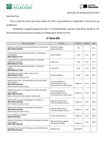 3ª Série EM - Colégio Palmares