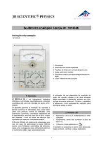 Multímetro analógico ESCOLA 30 - U8557330